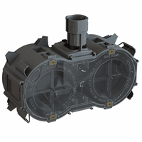 Attema AT1144.01 - duo-inbouwdoos ud50, duo-inbouwdoos ud50