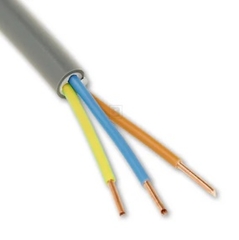 Waskönig - ymvk dca 3x4mm2 grijs rol 100 meter