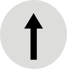 Eaton 218305 - Lenzen, vlak wit, symbool pijl