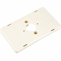 ABB 1SPA007160F9180 - Montagedeksel 3611 met M4 busjes voor opbouw shakelmateriaal gerecycled kunststof