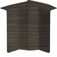 Hager SL200804D6 - SL, binnenhoek voor goot 80 mm, sucupira