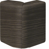 Hager SL200803D6 - SL, buitenhoek voor goot 80 mm, sucupira