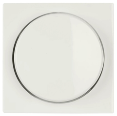 ION INDUSTRIES - 20.300.314 - centraalplaat dimmerknop enkelvoudig v1/j1 alpin wit