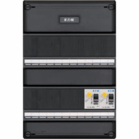 Eaton 1966007 - groepenkast HT330 + 2x aardlekschakelaar 2-polig 30ma in kast
