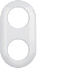 Berker 138129 - afdekraam 2-voudig polar wit glans 1930