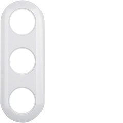 Berker 138139 - afdekraam 3-voudig polar wit glans 1930