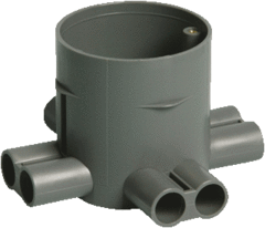 Attema 1034 - centraaldoos 5/8 cd100r rond + zak