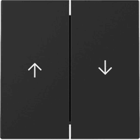 Gira 3294005 - wip 2-voudig jaloezie system 55 zwart mat (nieuw model)