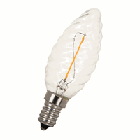 Bailey 80100037646 - led fil c35 twisted e14 1w (10w) 90lm 822 clear