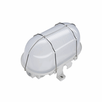 Interlight IL-BH6P - bulkhead 6w 3.000/4.000/5.000k wit/grijs polycarbonaat ip54