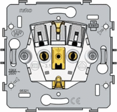 Niko 170-34400 - wcd 1-voudig randaarde steekcontact basisdeel