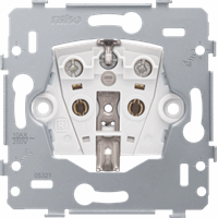 Niko 170-34200 - basisdeel wcd met randaarde schroefcontact 16 A/250