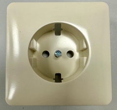 PEHA Standaard centraalplaat wandcontactdoos creme (let op alleen afdekplaat)