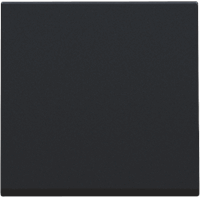 Niko 161-31002 - dimmerknop 1-voudig tastdimmer black coated