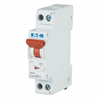 Eaton 263170 - installatie-automaat (mcb) pln6, c-kar., 4a, 2-polig incl. nee 18mm, 6 ka