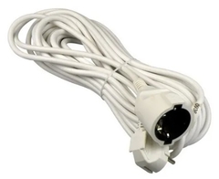 41206 - Verlengsnoer 10 meter 3x1.5mm + randaarde wit