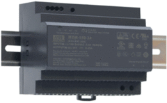 Mean HDR-150-24 - psu dinrail 24v/0-10a 24v dc 150w