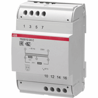 ABB Componenten 2CSM251043R0811 - veiligheidstrafo 25va, 4 modules