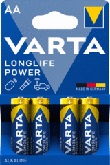 Varta LR06VAALK - 4906 batterij AA alkaline lr06 blister 4 stuks