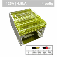 SEP Europe - cvt407 - cvt 407 aftakblok 125a (4polig 7x aansluitingen)
