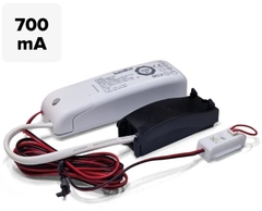 Klemko 876804 - led driver led-drv-12,5w 350/700ma (dimbaar)