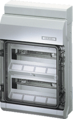 Hensel KV 9224 B - kv9224b - automatenkast 24-module ip65