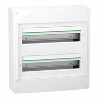 Schneider Electric LVSXT218 - PrismaSeT XS, Modulaire verdeler, Opbouw, 2x18 modules, Aarde + Fase +