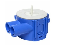 ABB HAF 1SPA007120F0260 - Installatiedozen -multigietbouwdoos 2x19 mm, 50 mm diep