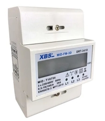 SEP Europe - Xbs-3mid - xbs kwh-meter 3f direct 100a + puls mid (4 mod)