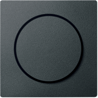 Schneider Electric MTN5250-0414 - Systeem M - Centraalplaat met draaiknop - Antraciet