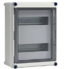 Eaton 1864832 - Lege kast, scharnierend deksel met blinde afschermplaat + grondplaat