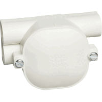 ABB Installatiedozen en -kasten 1SPA007100F9660 - Trekdoos dubbel links 3x16 mm met deksel gerecycled kunststof