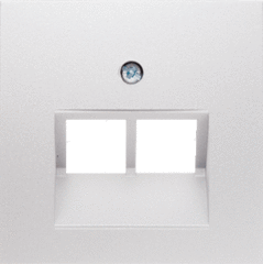 Berker 14091909 - centraalplaat uae/e-data polar wit mat s1b