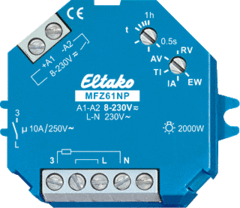 Eltako 61100604 - MFZ61DX-UC multifunctioneel inbouw tijdrelais mfz61np