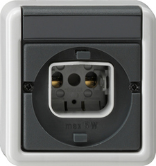 Gira 016135 - lichtsignaaleenheid glimlamp waterdicht