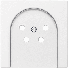 Busch Jaeger 2CKA001724A4297 - inzetplaat kpn 2767-884 mat wit future