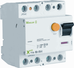 Eaton 274052 - aardlekschakelaar 4-polig 63-amp. 30ma (pfim-63/4/003-a)