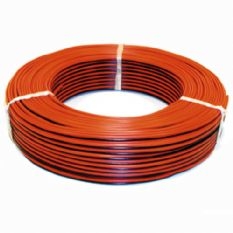 Luidsprekerkabel 2x1mm rood zwart rol 100 meter