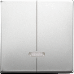 Busch Jaeger 2CKA006599A2927 - bedieningselement seriedimmer tiptoets 6545-866 pure stainless steel