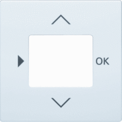 Busch Jaeger 2CKA006430A0306 - inzetplaat timer / jalouzie 6435-84 f/s