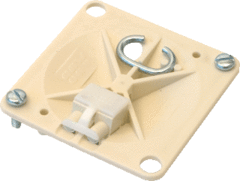 ABB HAF 1SPA007161F0175 - centraaldoos deksel vierkant + kroonsteen