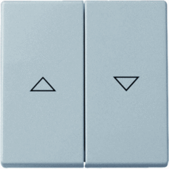 Busch Jaeger 2CKA001751A2964 - schakelwip jaloezie 1785ja-866 pure stainless steel