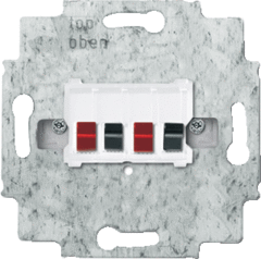 Busch Jaeger 2CKA000230A0403 - basiselement luidsprekeraansluiting 0248/04-101