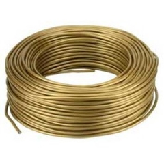 snoer goud ovaal 2x0,75mm 16251 prijs per meter