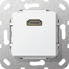 Gira 566903 - aansluit wcd 1xhdmi bus zwg