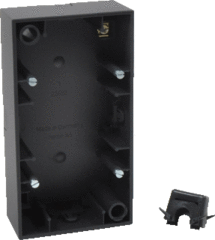 Berker 10429949 - opbouwrand 2-voudig antraciet