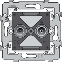Niko 170-79501 - basiselement radio / tv eind