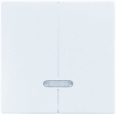 Busch Jaeger 2CKA006599A2908 - bedieningselement tiptoets seriedimmer 6545-84 studio wit future / solo