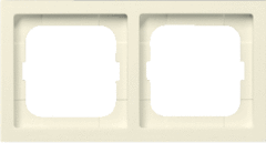 Busch Jaeger 2CKA001754A4231 - afdekraam 2-voudig 1722-182k ivoor wit future linear