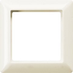 Jung AS581 - afdekraam 1-voudig creme wit